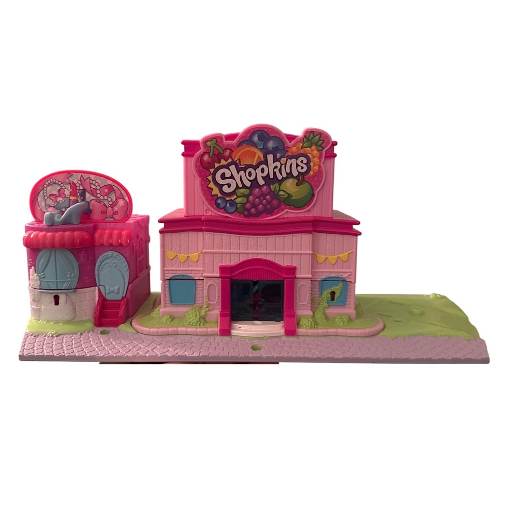 Shopkins Lil Secrets Secret Shop Playset Grocery Store Boutique Pink Moose Toy